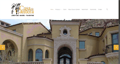 Desktop Screenshot of casacantera.com